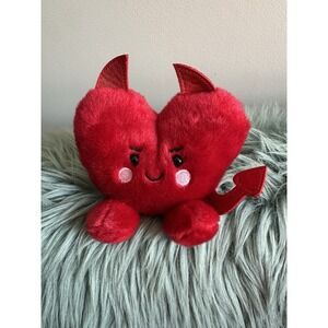 Valentine's Palm Pals Plush Heart Red 5"‎ Sweatheart Gift